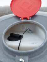 Poklop nádrze Sibuso