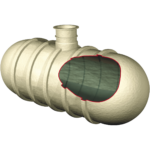 Veľkoobjemové podzemné nádrže od 6000 do 79 000 litrov