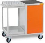 11584_mobilny vozik V2 s uzamykatelnou policou