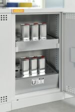 Skrina na skladovanie kvapalin HazMat 5 10 s roštom