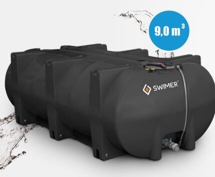 mobilná nádrž na úžitkovú vodu 9000 litrov